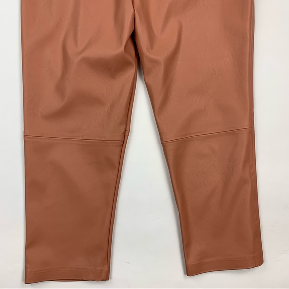 BLANK NYC High Waist Pleated Faux Leather Pants Sz 29 - Picture 6 of 10